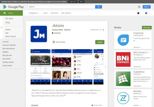 
                            7. JMobile - App su Google Play