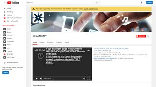 
                            7. JO ACADEMY - YouTube