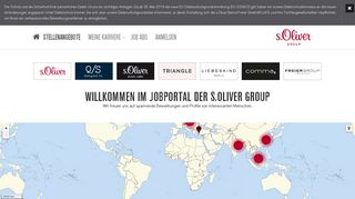 
                            5. Job Abo generieren - Unsere Stellenangebote | s.Oliver - s.Oliver Group