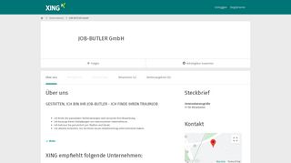 
                            6. JOB-BUTLER GmbH als Arbeitgeber | XING Unternehmen