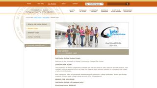 
                            13. Job Center - Student Login - UH Community Colleges