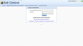 
                            8. Job Central :: Login