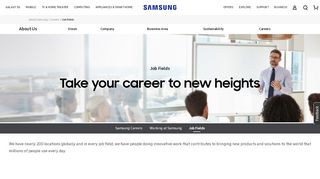 
                            6. Job Fields | Careers | Samsung US