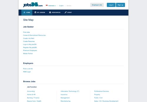 
                            6. Job & Jobs : Career & Employment - Job Vacancy ... - jobsDB Indonesia