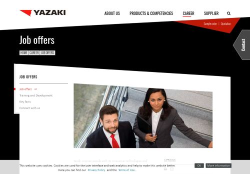 
                            8. Job offers - Yazaki Europe