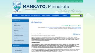
                            9. Job Openings | Mankato, MN
