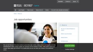 
                            8. Job opportunities - British Council | Cyprus