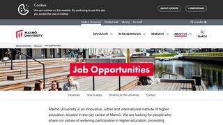 
                            6. Job opportunities | Malmö University