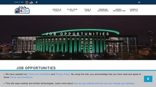 
                            8. Job Opportunities | Pepsi Center