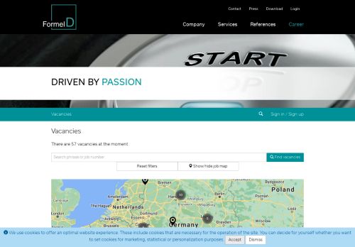 
                            1. Job Portal - Formel D