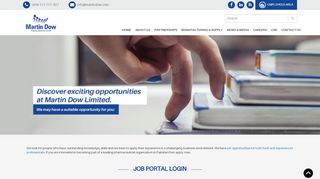 
                            6. Job portal login | Martin Dow