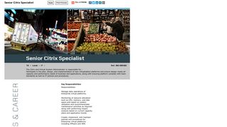 
                            12. Job Posting Senior Citrix Specialist - Maersk