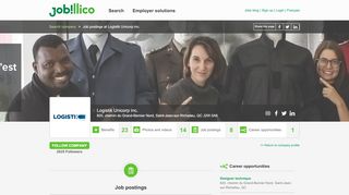 
                            6. Job postings | Logistik Unicorp inc. | Career opportunities | jobillico.com