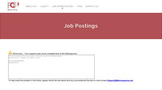 
                            8. Job Postings – PCF HR Solutions