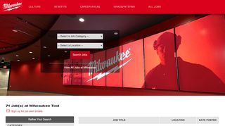 
                            8. Job Results - Milwaukee Careers - Jobs at Milwaukee Tool