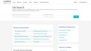 
                            3. Job Search – Highest Paying Jobs, $100K Jobs Search | Ladders