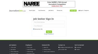 
                            13. Job Seeker Account Login