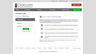 
                            10. Job Seeker Login. The only online jobs board searching for jobs in ...