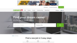 
                            11. Job Seeker Registration - Get Started - Careers24
