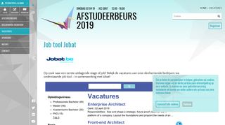 
                            12. Job tool Jobat | Afstudeerbeurs