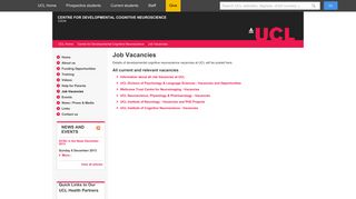 
                            3. Job Vacancies - UCL