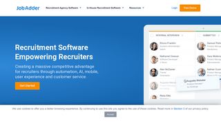 
                            2. JobAdder: Recruiting Software & Staffing Agency Software