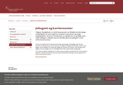 
                            9. Jobagent og karrierecenter - Region Nordjylland