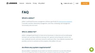 
                            4. Jobber Frequently Asked Questions | Jobber Software