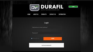 
                            6. Jobber Login - Durafil