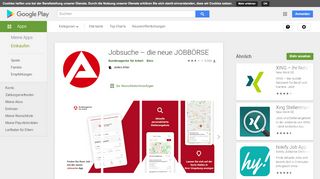 
                            7. JOBBÖRSE – Apps bei Google Play