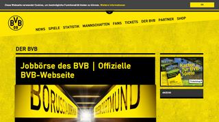 
                            3. Jobbörse des BVB | Offizielle BVB-Webseite | bvb.de