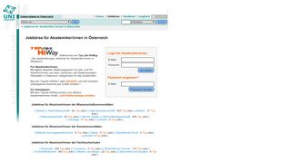 
                            9. Jobbörse für Akademiker/innnen in Österreich - UNI Wegweiser