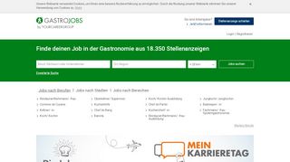 
                            7. Jobbörse Gastronomie, Jobs Gastronomie, Gastronomie Jobs ...