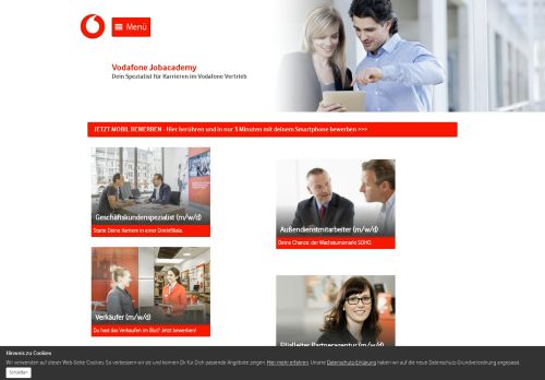 
                            9. Jobbörse - Jobs bei Vodafone - Aktuelle Jobs in unseren Vodafone ...