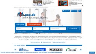 
                            6. Jobbörse Passau Stellenangebote, Jobs | jobs.pnp.de
