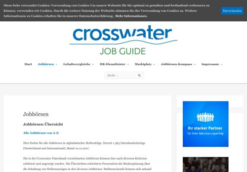 
                            2. Jobbörsen | Crosswater Job Guide