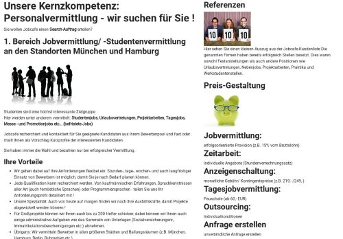 
                            6. Jobcafe - Die Job-Börse GmbH Personalvermittlung für Unternehmen