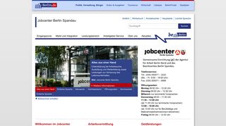 
                            6. Jobcenter Berlin Spandau - Berlin.de