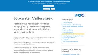 
                            13. Jobcenter Vallensbæk | Vallensbæk Kommune