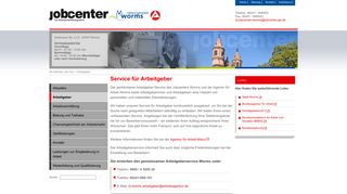 
                            1. Jobcenter Worms - Arbeitgeber - Service für Arbeitgeber