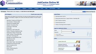 
                            8. JobcentreOnline Homepage