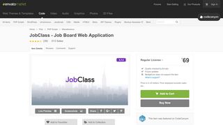 
                            5. JobClass - Job Board Web Application by BedigitCom | CodeCanyon