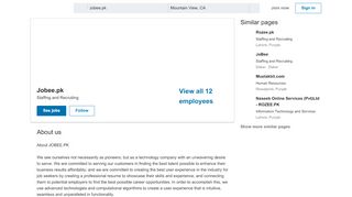 
                            13. Jobee.pk | LinkedIn