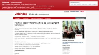 
                            5. Jobindex - Jobannonce - FairCare søger vikarer i Aalborg og ...