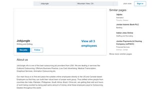 
                            5. Jobjungle | LinkedIn