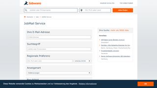 
                            3. JobMail Service - Jobware