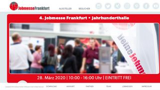 
                            13. Jobmesse Frankfurt - Deine Karrieremesse am 30.03.2019 in der ...