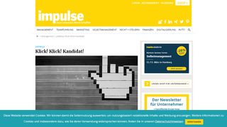 
                            9. JobNinja: Klick! Klick! Kandidat! | impulse