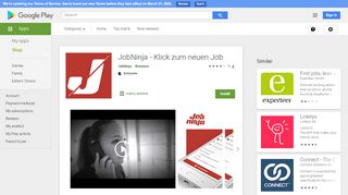 
                            7. JobNinja - Swipe zum neuen Job - Apps on Google Play