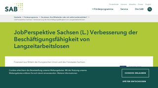 
                            9. JobPerspektive Sachsen (L.) Verbesserung der ...